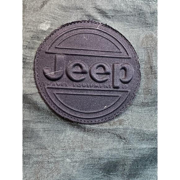 Jeep Brand Garment Bag Luggage Green 24” Folding Hanging Strap Unique - Picture 7 of 10